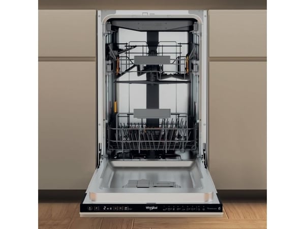 Whirlpool WH6IC11BS7LA0, Fullstendig innebygget, Slimline (45 cm), Knapper, 1,3 m, 1,55 m, 1,5 m
