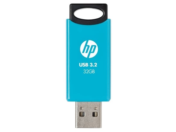 HP 712w, 32 GB, USB Type-A, 3.2 Gen 1 (3.1 Gen 1), 120 MB/s, Skyving, Blå