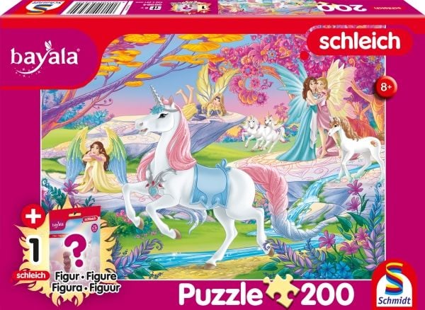Puslespill 200 Magisk land + G3 EDUKAMP-figur