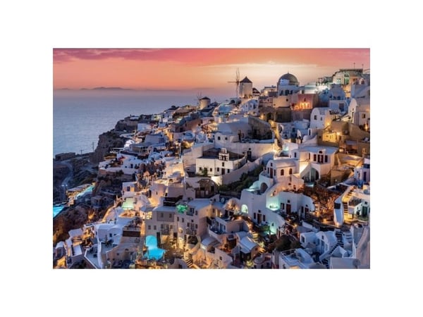 CLE puslespill 1000 HQ Shades of Santorini 39885