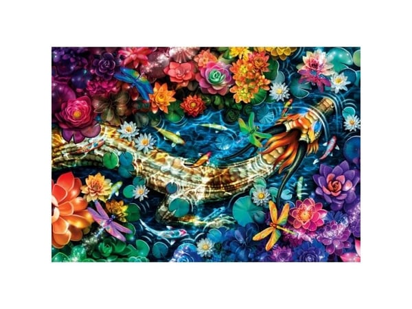 Clementoni Puzzle HQ Koi River 1000 brikker (39892)