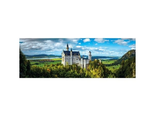 Clementoni Puzzle Panorama HQ Neuschwanstein Castle 1000 elementer (39883)