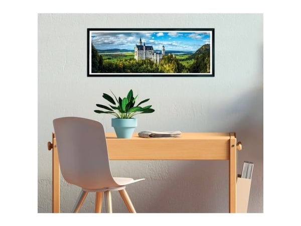 Clementoni Puzzle Panorama HQ Neuschwanstein Castle 1000 elementer (39883)