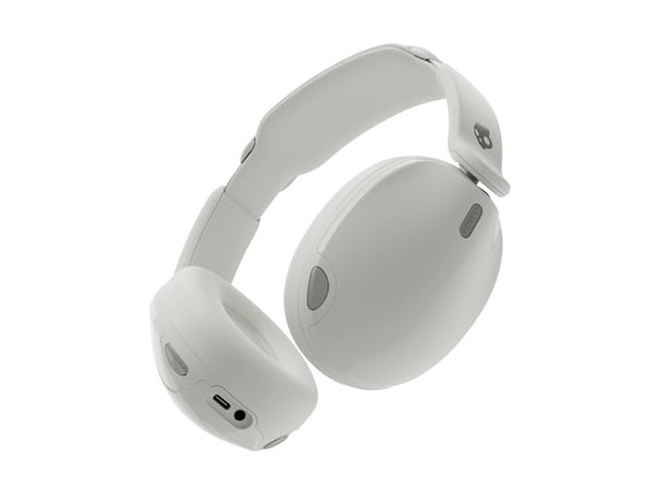 Skullcandy HESH 540 - Hodetelefoner med mikrofon - full størrelse - Bluetooth - trådløs, kablet - aktiv støydemping - 3,5 mm jakk - benfarget
