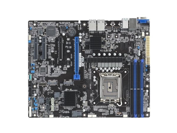 ASUS P13R-E/10G-2T - Hovedkort - ATX - LGA1700-sokkel - C266 Chipset - USB 3.2 Gen 1, USB 3.2 Gen 2 - 10 Gigabit LAN - innbygd grafikk