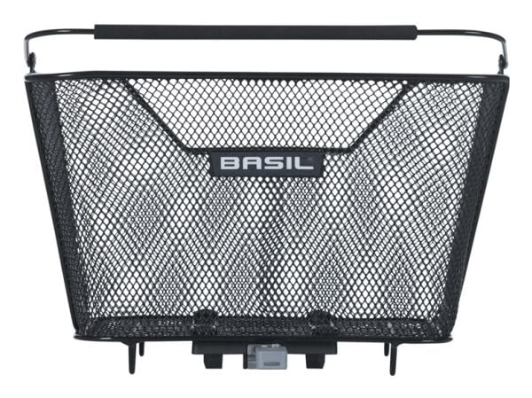 Basil Lesto MIK, Bakre, Sykkelkurv, Stål, Sort, 10 kg, 320 mm