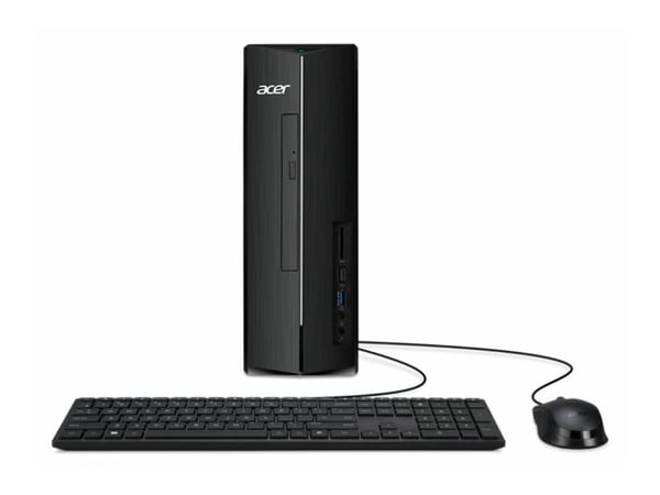Acer Aspire XC-1785 - Kompakttårn Core i3 i3-14100 / inntil 4.7 GHz - RAM 8 GB - SSD 512 GB - UHD Graphics 730 - IEEE 802.11ax (Wi-Fi 6E), Bluetoot...