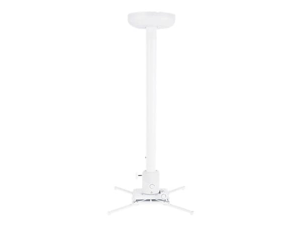 Multibrackets M Universal Projector Ceiling Mount 900-1600 with Fine tune - Monteringssett (takmontering) - for projektor - aluminium - hvit - takm...