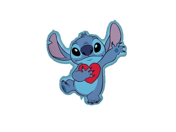 Stitch folieballon, 78 x 74 cm