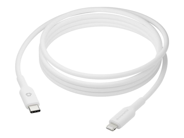 dbramante1928 re-charge - Lightning-kabel - USB-C hann til Lightning hann - 2 m - hvit