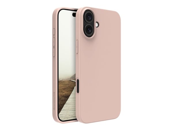 dbramante1928 Greenland - Baksidedeksel for mobiltelefon - plastikk - rosa sand - for Apple iPhone 16