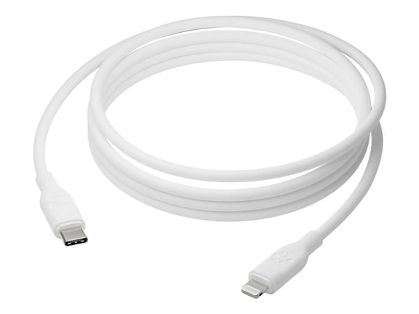 dbramante1928 re-charge, 2 m, Lightning, USB C, Uros, Uros, Valkoinen