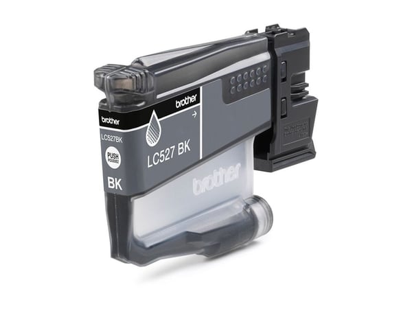Brother LC527BK, Svart, Pigmentbasert blekk, 1 stk, 1300 sider, Enkeltpakke