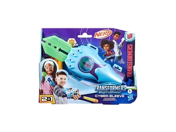 Hasbro Transformers: EarthSpark Cyber-Sleeve Battle Blaster, Nerf-pistooli