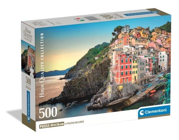 Clementoni Puzzle Compact Riomaggiore Coast 500 elementów (35576)