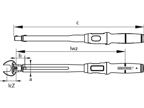 Gedore TF-Z100, Mekanisk