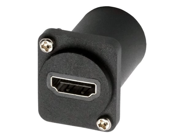 EXSYS EX-49152, Flat, Sort, HDMI, HDMI, Hunkjønn, Hunkjønn