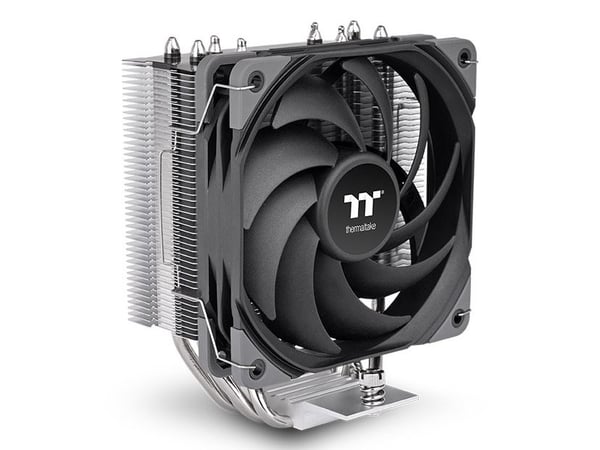Thermaltake UX400 - Prosessorkjøler - (for: LGA1851, LGA1700, LGA1200, LGA1156, LGA1155, LGA1151, LGA1150, AM4, AM5) - aluminium - 120 mm