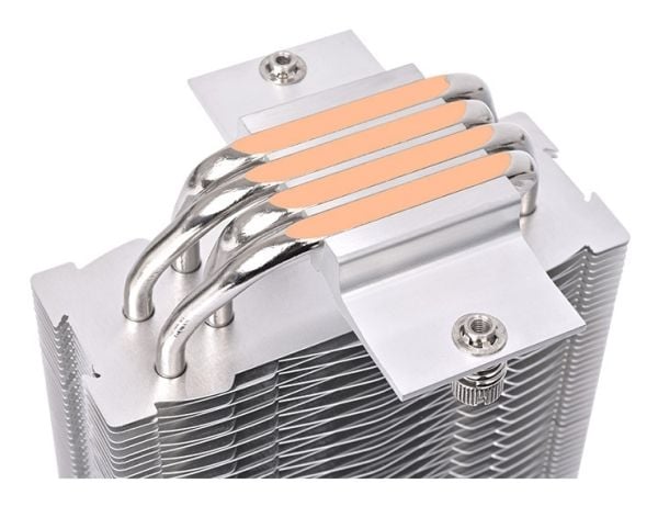 Thermaltake UX400 - Prosessorkjøler - (for: LGA1851, LGA1700, LGA1200, LGA1156, LGA1155, LGA1151, LGA1150, AM4, AM5) - aluminium - 120 mm