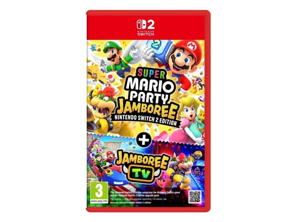 Nintendo Super Mario Party Jamboree - Switch 2 Edition + Jamboree TV (Switch 2), Nintendo Switch 2, Fyysinen media