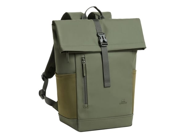Rivacase Eden, Sport, Unisex, 35,6 cm (14"), Rom til Notebook, Vanntett, PU lær, Polyester, Resirkulert polyetylentereftalat (rPET)