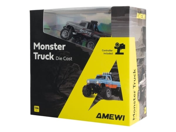 Amewi 22704, Monster truck, 1:64, 6 år, 200 mAh, 34 g