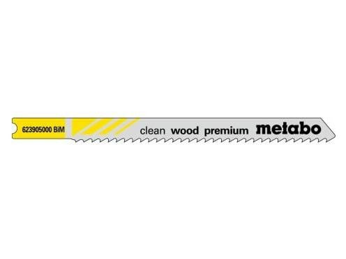 Metabo 623905000, Stikksagblad, Sponplate, Mykt tre, Tre, Bimetall, Grå, 8,2 cm, 2,5 mm