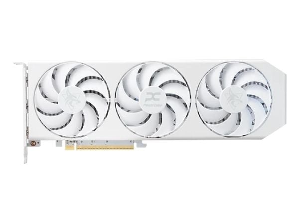 PowerColor Hellhound Radeon RX 9060 XT Spectral White, Radeon RX 9060 XT, 16 GB, GDDR6, 128 bit, 7680 x 4320 piksler, PCI Express x16 5.0