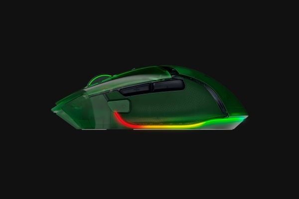RAZER Basilisk V3 Pro 35K Phantom Edition (vihreä) | Täysin mukautettava langaton ergonominen pelihiiri