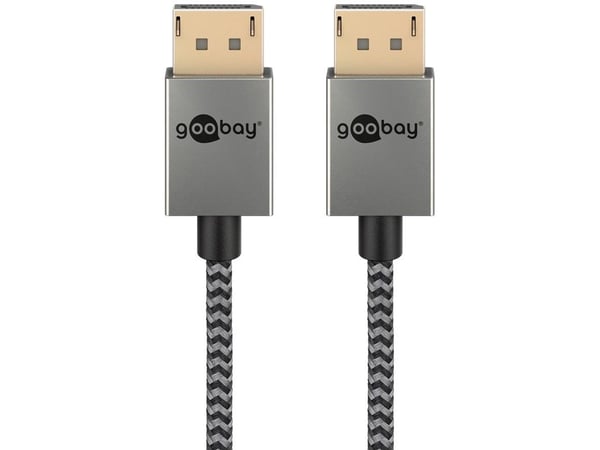 Goobay 77444, 1 m, DisplayPort, DisplayPort, Uros, Uros, 7680 x 4320 pikseliä