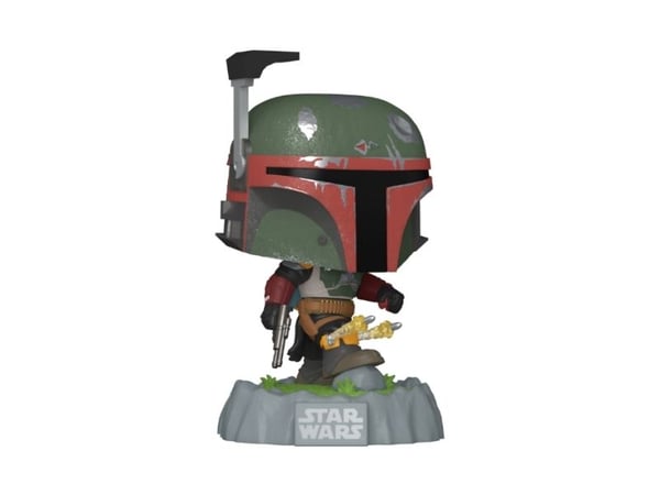 FUNKO POP! Star Wars - Boba Fett vinylfigur, 9,5 cm