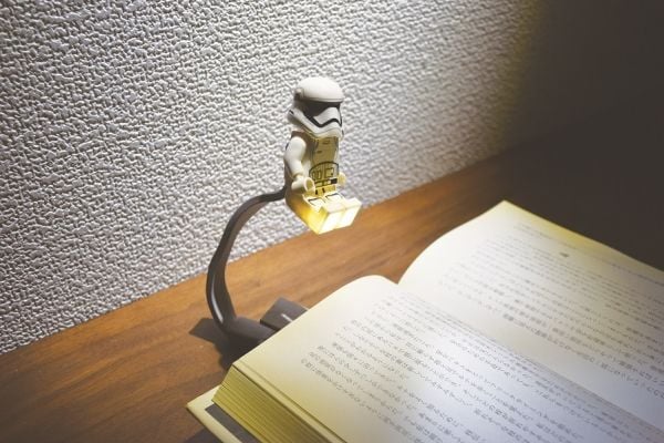LEGO STAR WARS, Booklite med LEDlite, STORMTROOPERI