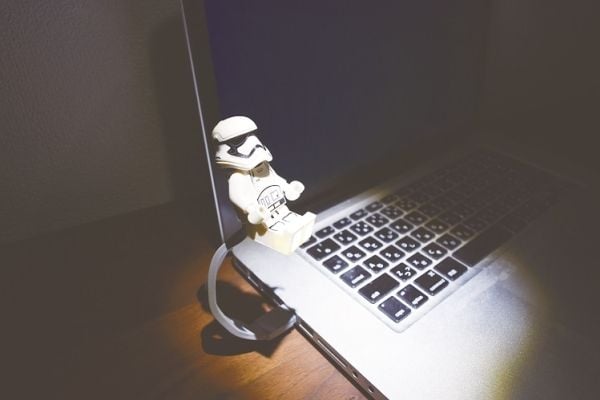 LEGO STAR WARS, Booklite med LEDlite, STORMTROOPERI