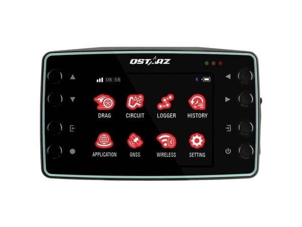 Qstarz LT-8000GT GPS-laptimer kjøretøysporing sort 1 stk