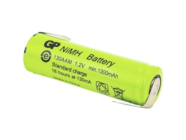 GP oppladbart AA-batteri NiMH 1,2 V 1300 mAh 1 stk (Industrial 1300 AAM)