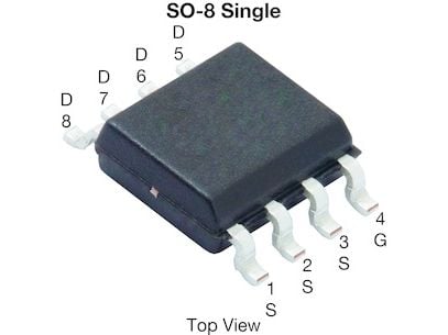 4134 N-KANAVAINEN MOSFET 30V 14A SMD-SOIC-8
