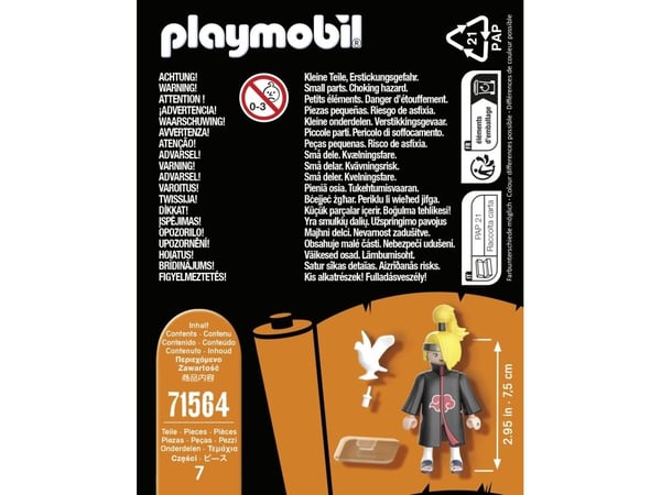 Playmobil Naruto 71564, Action/Adventure, 3 yr(s), Multicolour, Plastic