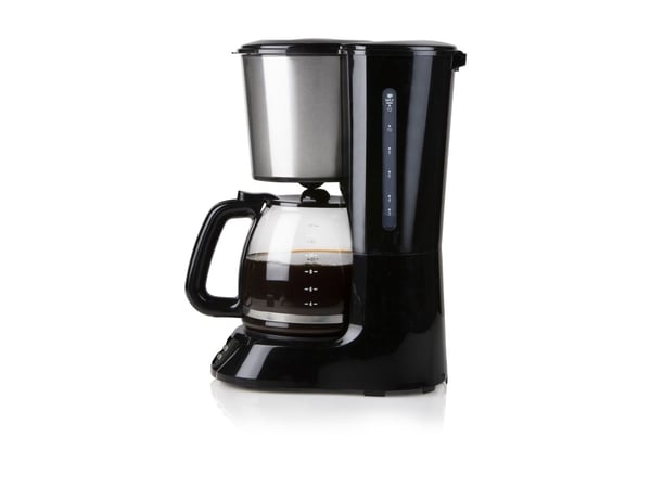 Domo DO1065K, Espressokone, 1,5 L, Jauhettu kahvi, 1000 W, musta