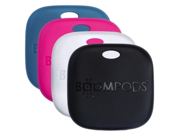 Boompods TAGRE4, Universell, Søker, Assorterte farger, Sort, Blå, Rosa, Hvit, Vanntett, 100 dB, IPX7