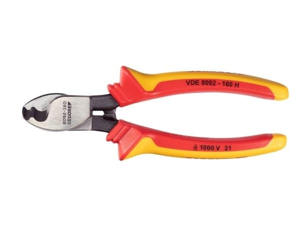 Gedore VDE 8092-160 H VDE-kaapelileikkuri Soveltuu alumiini- ja kuparikaapeleille, yksi- ja monijohtimille 10 mm 50 mm²