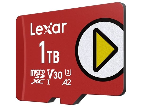 Lexar LMSPLAY001T-BNSNG, 1 TB, MicroSDXC, Klasse 10, UHS-I, 205 MB/s, 140 MB/s