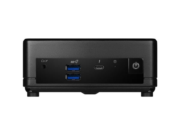 MSI Cubi 5 12M-407BEU, 0.66L sized PC, Mini PC barebone, Ethernet LAN, Wi-Fi 6E (802.11ax), 65 W