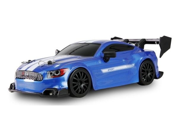 Amewi Drift Racing Car 4WD 1 24 RTR blå med undervognsbelysning (21111)