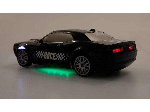 Amewi Drift Muscle Car 4WD 1:20 RTR svart med undervognsbeskyttelse