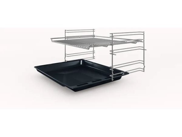 Bosch Serie | 2 HBF010BA1 - Ovn - innebygd - fordypning - bredde: 56 cm - dybde: 55 cm - høyde: 57.5 cm - Klasse A - svart