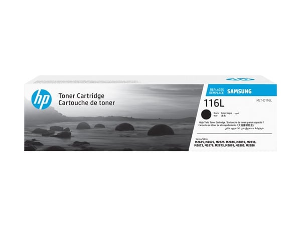 HP MLT-D116L - Høy ytelse - svart - original - tonerpatron (SU828A) - for Xpress SL-M2625, M2626, M2675, M2676, M2825, M2826, M2836, M2875, M2876, ...