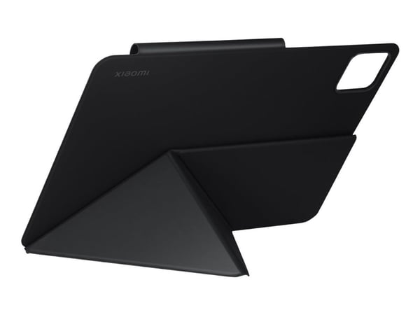 Xiaomi - Flipomslag til nettbrett - polyuretan (PU) - sort - for Xiaomi Pad 7, Pad 7 Pro