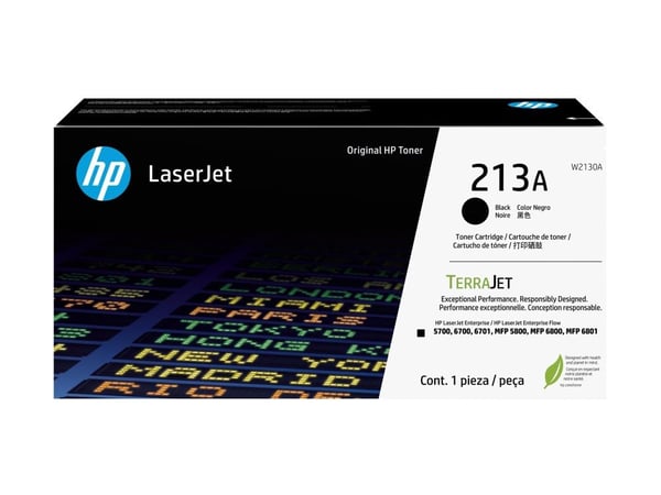 HP 213A BLK ORIGINAL LASERJET SUPL TONER CRTG