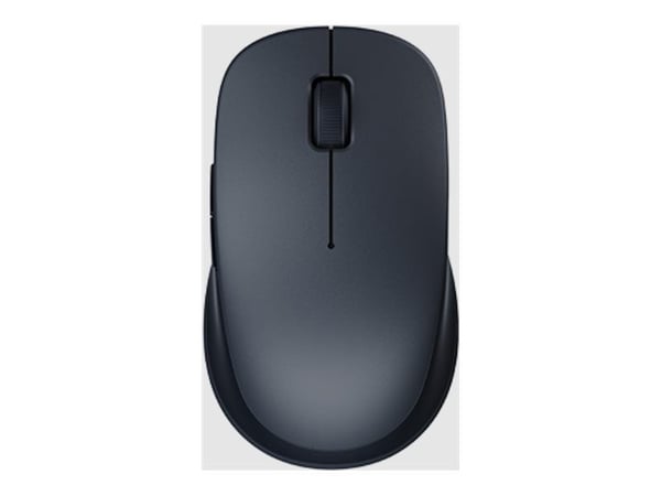 Xiaomi 2 - Mus - dobbelt modus - høyre- og venstrehåndet - 5 knapper - trådløs - 2.4 GHz, Bluetooth - USB trådløs mottaker - svart