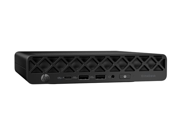 HP EliteDesk 8 G1i AI - AI PC - mini Core Ultra 7 265 / inntil 5.3 GHz - vPro Enterprise - RAM 16 GB - SSD 512 GB - NVMe - Intel Graphics - Gigabit...